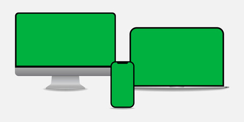 Green screen chroma key background