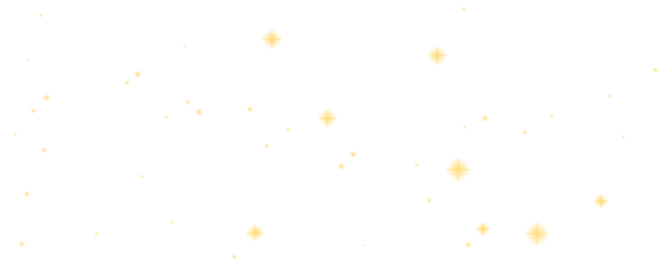 Distant stars and galaxies in deep space on a transparent background