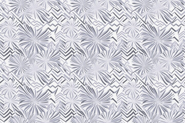 Festive seamless abstract geometric pattern, flowing lines, glossy surfaces. Ideal for stylish outfits, gift wrapping, VIP cards, New Year's splash screens.