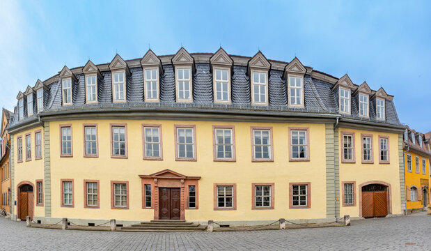 house of birth for Johann Wolfgang von Goethe in Weimar. He lived for 50 years in the house.
