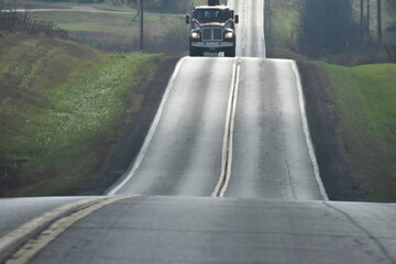 Truck on a Highway