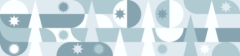 Christmas , abstract blue background.