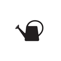 Watering can silhouette container with spout and handle icon