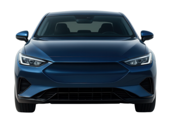 Four-door hydrogen coupe featuring sleek sides and a sporty rear diffuser.