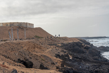 Wonderful landscapes of northern Tenerife from Los Silos. Los Silos is a municipality belonging to the province of Santa Cruz de Tenerife, on the island of Tenerife, Canary Islands, Spain.