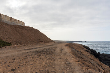 Wonderful landscapes of northern Tenerife from Los Silos. Los Silos is a municipality belonging to the province of Santa Cruz de Tenerife, on the island of Tenerife, Canary Islands, Spain.