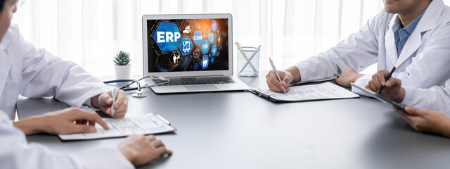 ERP enterprise resource planning software for brisk business to plan the marketing strategy
