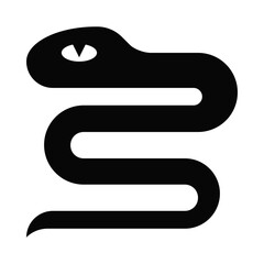 Snake Solid Icon