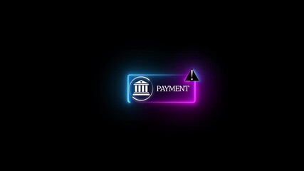 Online payment fraud warning during mobile transaction as man uses credit card for digital banking, facing potential fraud, phishing, and cybersecurity threats in financial transactions - Powered by Adobe