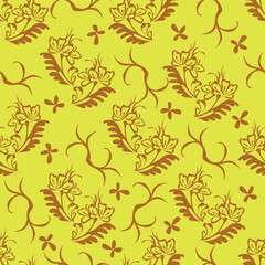 seamless pattern with flowers