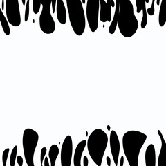 frame with butterflies