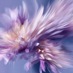 purple floral motion blur
