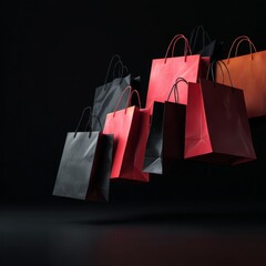 colorful shopping bags