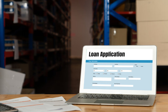 Online loan application form for modish digital information collection on the internet network