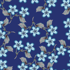 Obraz premium seamless floral pattern