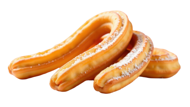 A stack of sweet treats covered in a thick layer of powdered sugar, perfect for snacking or decorating