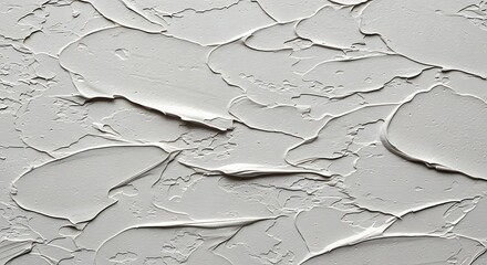 Thick white paint texture background with impasto style and rough surface