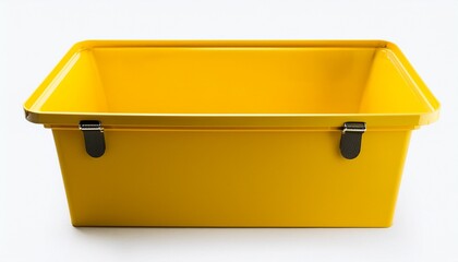 yellow storage box
