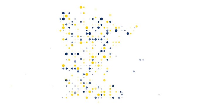 Modern Falling Particles Minnesota State Reveal