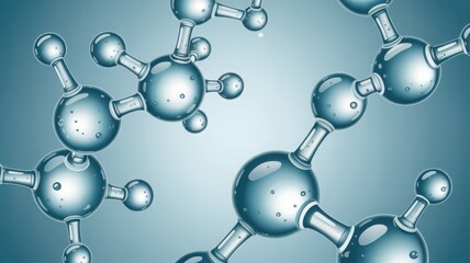 An abstract, macro, and close-up of a complex molecular structure, highlighting intricate connections and scientific concepts. It is visually stunning, perfect for scientific studies.