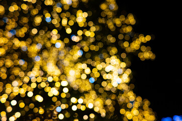 abstract background with bokeh