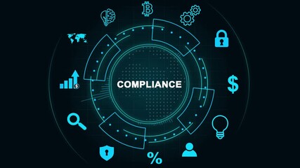 Business, Technology, Internet and network concept. Compliance Rules Law regulation policy - Powered by Adobe