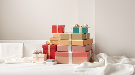 Luxury Stacked Gift Boxes – Elegant Premium Packaging Design