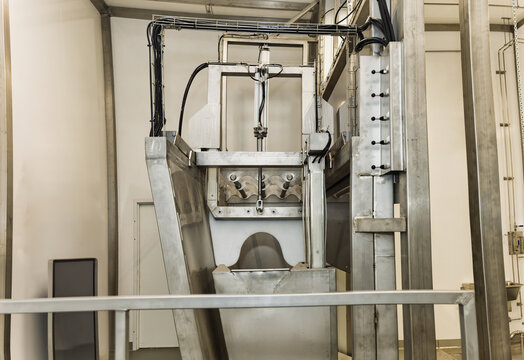 Industrial Meat Bin Washer for Food Processing Facilities abattoirs and other food processing facilities, Commercial Meat Trolley and Buggy Washer - Powered by Adobe