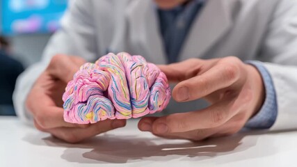 Person manipulating colorful thinking putty that changes hues with warmth showcasing innovative thermochromatic ink embedded in tactile materials.