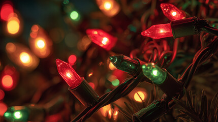 colorful christmas balls