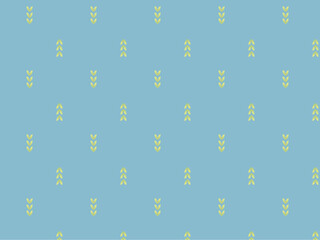
Minimalist Yellow Blue Teen Summer Pattern
