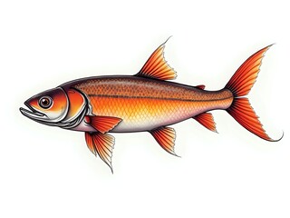 Colorful Fish Illustration