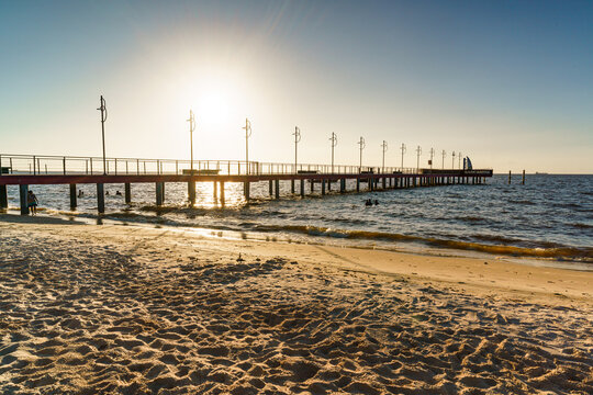 Pier da praia do Caripi em Barcarena no Par&aacute;
