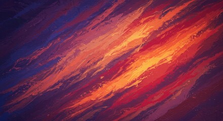 Abstract painted background texture with dynamic brush strokes and vibrant colors