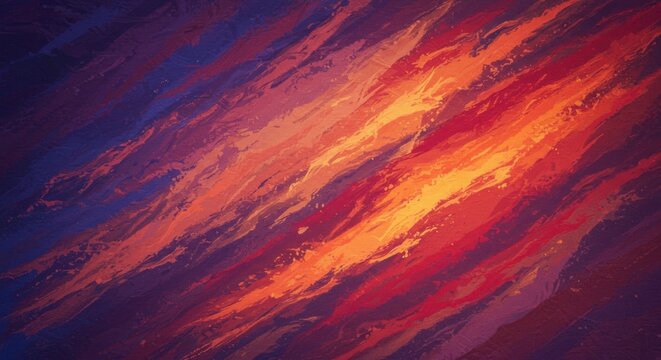 Abstract painted background texture with dynamic brush strokes and vibrant colors - Powered by Adobe