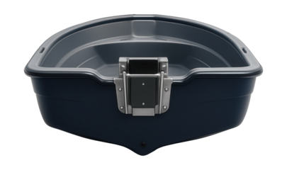 Compact tender with an outboard motor mount.