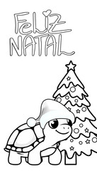 Cute Holiday Animals Clipart | Animais Fofos de Natal PNG