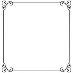 frame with decorative corners