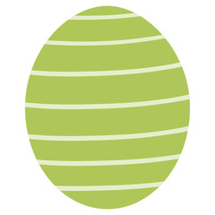 Abstract Pale Green Sphere With Subtle Horizontal Stripes and Transparent Background Suitable for Graphic Design and Conceptual Art