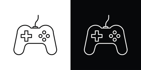 Gaming controller icons pack set, ready to use vector © Surya