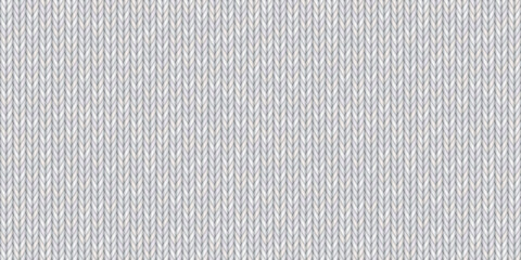 White wool knitting seamless pattern background