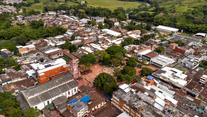 Fototapeta premium San Carlos, Antioquia - Colombia. November 23, 2025. It is a municipality with a warm climate, known primarily for its abundant water resources.