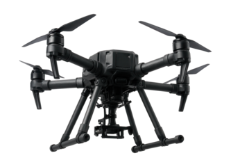 Robust heavy-lift drone with a durable frame and various equipment mounting options.