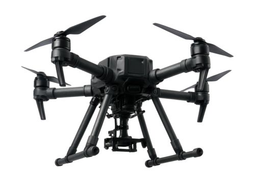 Robust heavy-lift drone with a durable frame and various equipment mounting options.