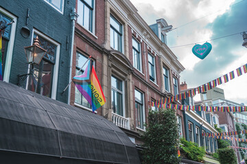 August 20, 2025, Amsterdam, Netherlands. The city is known for being LGBT-friendly.
