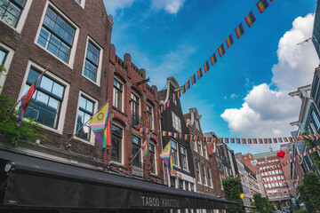 August 20, 2025, Amsterdam, Netherlands. The city is known for being LGBT-friendly.