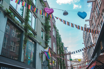 August 20, 2025, Amsterdam, Netherlands. The city is known for being LGBT-friendly.