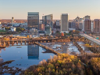 Naklejka premium Richmond, Virginia downtown