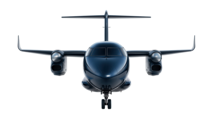 Advanced turboprop featuring dual winglets and integrated engine housings.