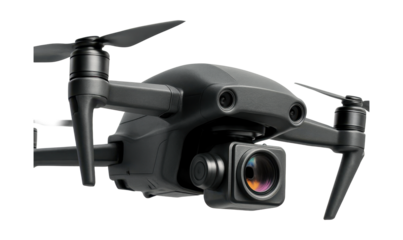 Thermal imaging inspection drone with enhanced flight range.